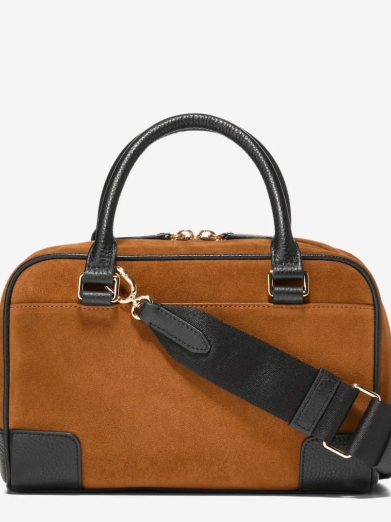 Cole Haan Small Satchel Crossbody Bag - Neutral Interior